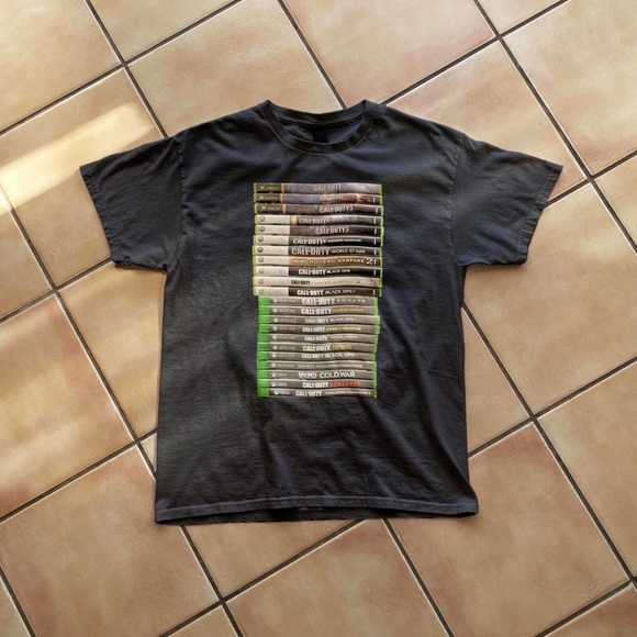 All Call Of Duty Games T-Shirts - Picture 1 of 3